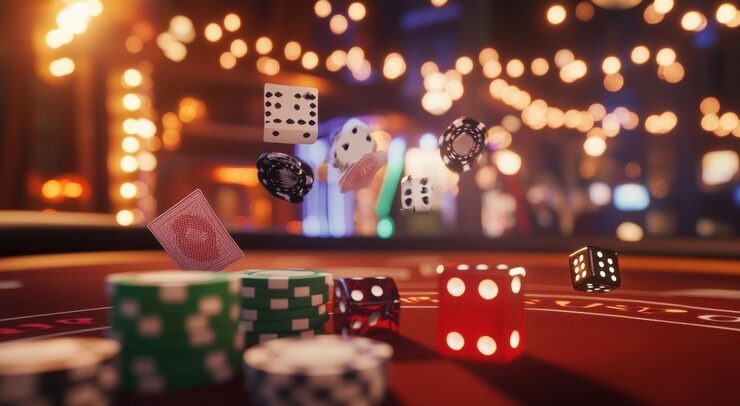 Blackjack betting interface on keraton bet showing card values and dealer hand